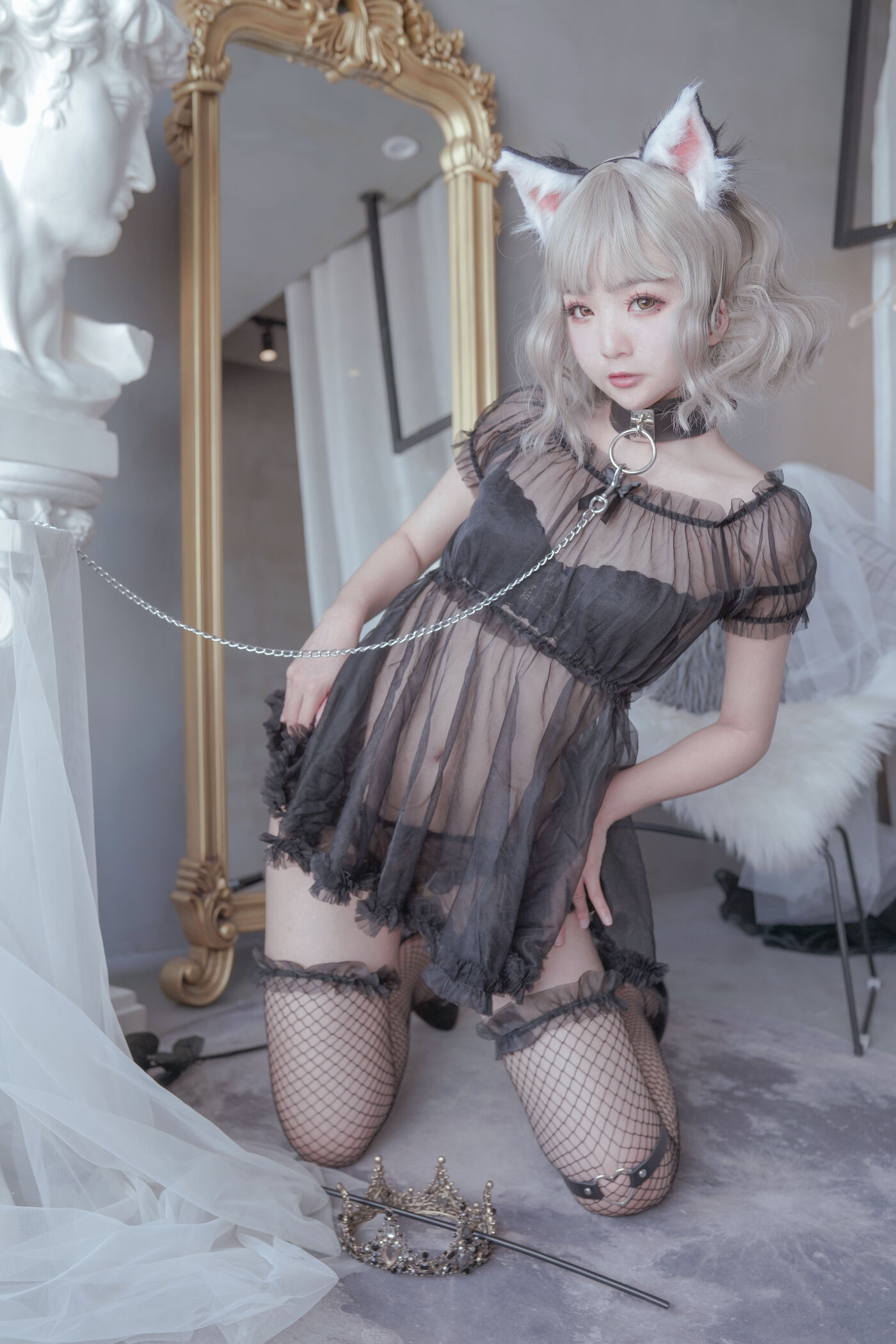 日奈娇 NO.004 猫与兔 [60P]插图9